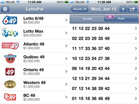 Latest Lottery Results For BC 49 .